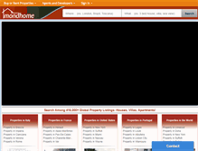 Tablet Screenshot of mondhome.com